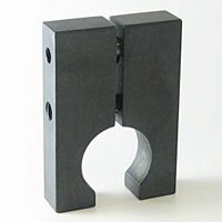 Rail Stops Two-Piece Clamp-Type - Steel
