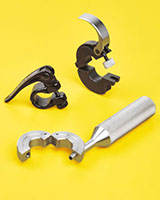 Quick-Release Clamp Collars Attach and Adjust Without Tools