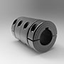 Metric Precision Sleeve Two-Piece Split Coupling with Keyways (5L100100FKPSC)