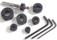 Drill Stop Collar Kits One-Piece Split Clamp-Type