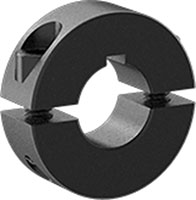 Two-Piece-Split-Clamp-Type-Shaft-Collars-with-Keyways_black_oxide