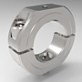 Shaft Mounting Collars Two-Piece Split Clamp-Type Stackable