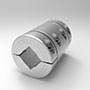 Two-piece-Split--Aluminum-Prec--Sleeve-Square-Coupling